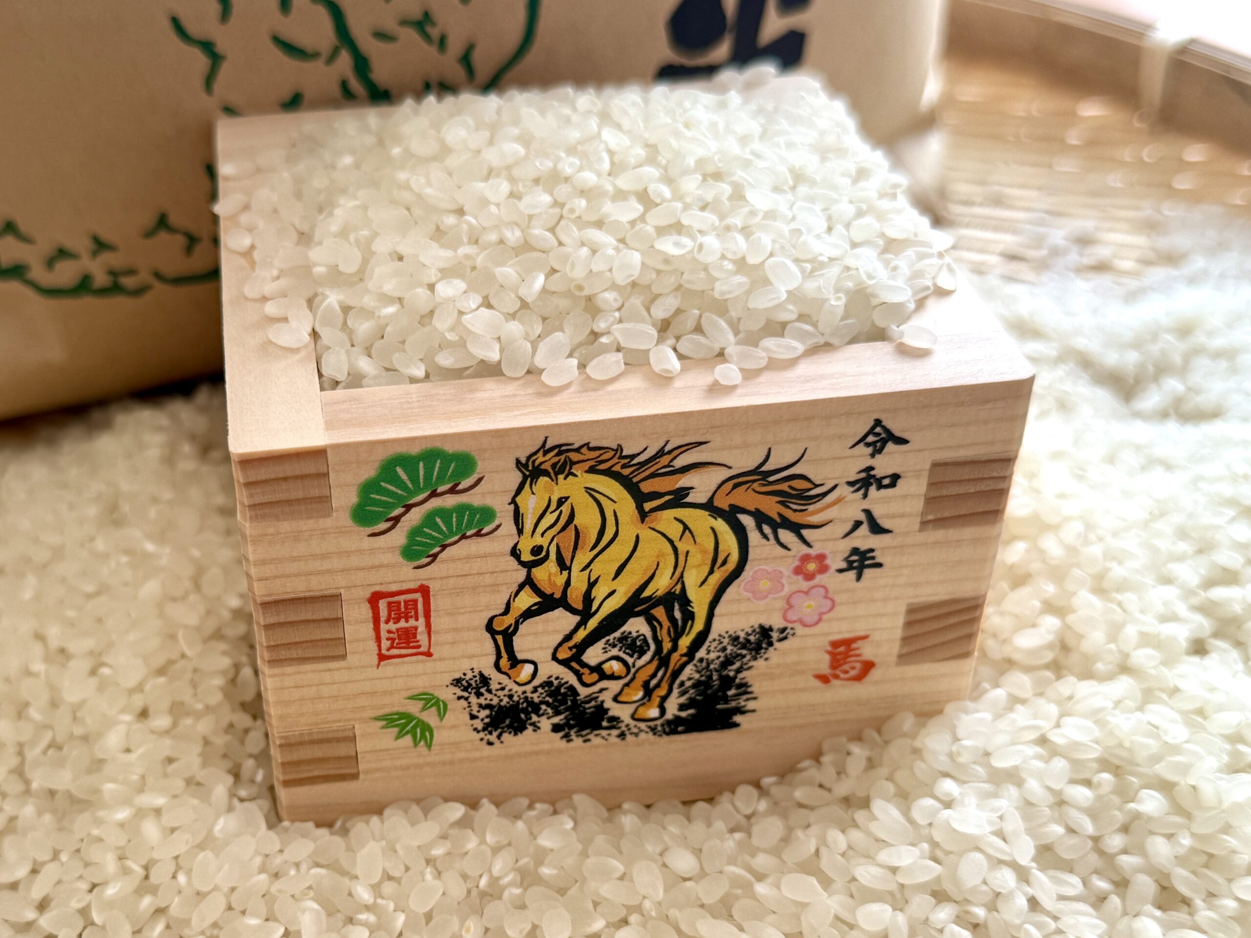 2026年“干支入”記念枡 福馬 好評販売中！ | タク技研